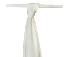 XKKO bmb09 lo-0004 a Couche Serviettes à langer Bambou, allaiter, comme tapis ou couverture légère, couches 90 x 100 cm, beige