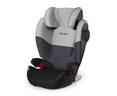 CYBEX Silver Siège Auto Solution M-Fix, Adapté aux Voitures Avec ou Sans Isofix, Groupe 2/3 (15-36 kg), De 3 Ans à 12 Ans Environ, Cobblestone