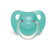 Suavinex Sucette Physiologique Ours Vert Foncé 6/18 Mois