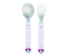 Tigex Set 2 Couverts Inox Minnie Rose