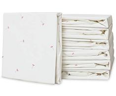 Hello World Drap-housse en taffetas pour lit de bébé 70 x 140 cm 300 g