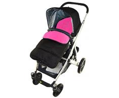 Chancelière/Cosy orteils pour poussette Oeuf Poussette Rose Rose