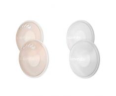 Suavinex Pack de 2 Coupelles Recueille Lait + Protectrices
