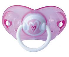 Elemed BP721-1FS/RO/CU Sucette Intelligent silhouette orthodontique taille 1 de 0 à 6 mois - Silicone Naturel