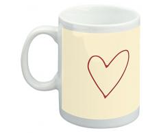 Feel Good Art Mug en céramique Motif typographie moderne (Multicolore)