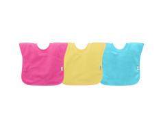 Green Sprouts Lot de 3 bavoirs à enfiler 9-18 mois