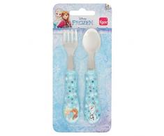 Tigex Disney Reine des Neiges Set de 2 Couverts en Inox
