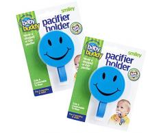 Baby Buddy Lot de 2 tétines Smiley pour garçons et filles