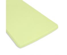 Bolin Bolon Drap housse pour berceau 100 % coton respirant - Vert pistache - 77x50 cm