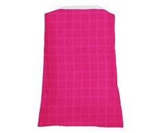 mundo melocotón Housse de Couette en Mousseline 1 Personne Framboise