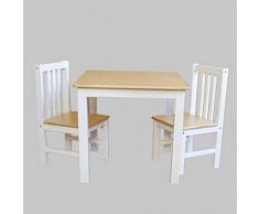 Reer Salon de jardin professionnel avec 2 chaises Multicolore