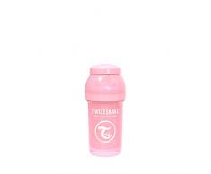 Twistshake Biberon Anti-Colique/Tétine Silicone/180ml Ts Pastel Pink Rose