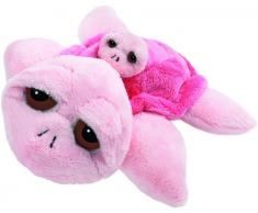 Suki Doudou Tortue - Mama-Baby - Coral - Rose