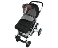 Chancelière/Cosy orteils Compatible avec Cybex Poussette Dauphin Gris
