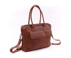 Kidzroom Sac à Langer en Cuir - 11 L - Avec Porte-Bouteille et Tapis à Langer