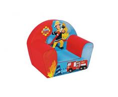NICOTOY Fauteuil pour Enfant Sam Le Pompier