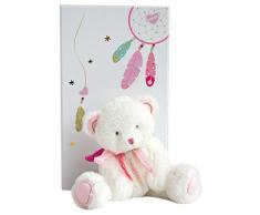 Doudou et Compagnie Attrape-REVE - Ours Rose 22 cm