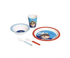 Walking Mum Pirata Ensemble de vaisselle 5 pièces Unisexe