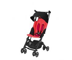 gb Gold Poussette Pockit+, Ultra-compacte, De 6 Mois Jusquà 17 kg (env. 4 ans), Cherry Red