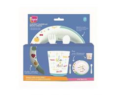 TIGEX Coffret vaisselle micro-ondes Miam-Miam