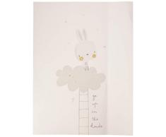 Bimbi Pirulos Lot de 4 stickers muraux Motif lapin 151 148 56