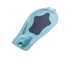 Rotho Babydesign TOP/TOP Xtra Transat de Bain, avec Tapis Antidérapant, 0-6 mois, Lagoon (Bleu), 20503 0292