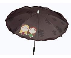 babyline hippies – Parasol de chaise, Unisexe, Couleur Choco