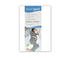 Dreamgenii Pregnancy Support/Feeding Pillow Cover Coussin de Maternité Blanc