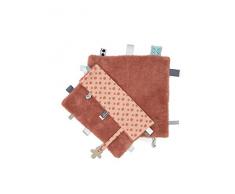 Snoozebaby 143 Comforter Doudou pour bébé, Sweet Dreaming, Dusty Rose