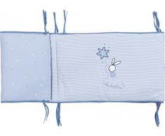 Bébé Chocolat Tour de Lit Bleu 40 x 180 cm