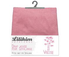 LILIKIM - SOFALANGE - Drap housse de protection - Viscose Rose