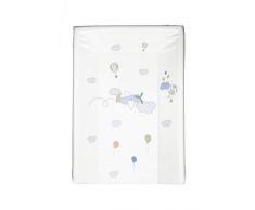 Kuli-Muli 11325 Dream Flight Matelas à langer 3 pans Blanc