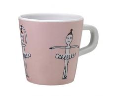 Petit Jour Paris - DA913RN - Mug rose Les Ballerines - Parfait pour le petit dej!