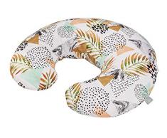 Rotho Babydesign Coussin dAllaitement Mini, 180 x 33 cm, Dès 0 mois, Lavable en machine, Hypoallergénique, Modern Paradise