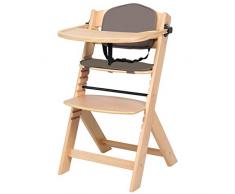 Chaise haute pliante évolutive avec plateau Babify Evo/nouveau coussin + dossier plus inclus.