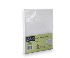 Famille Parure de lit en tissu éponge coton Protège-matelas pour lit double, 140 cm x 200 cm