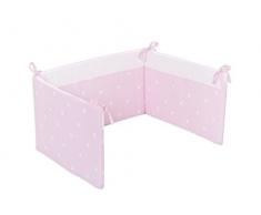 Träumeland TT12505 Tour de lit Rose 180 x 40 cm