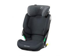 Siège Auto Enfant Bébé Confort Kore i-Size, Siège Auto de Groupe 2/3, Rehausseur à Dossier avec ISOFIX, Sécurité i-Size, 100-150 cm, de 3 Ans et Demi à 12 Ans, Authentic Graphite