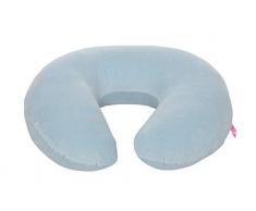 Motherhood 2019 Premium Coussin dallaitement en velours de coton certifié Öko-Tex Standard 100 Bleu clair