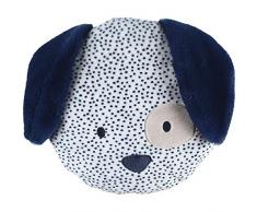 Noukies A&J Aston Coussin Veloudoux Bleu Moyen