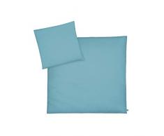 Julius Zöllner 8710048605 Parure de lit pour bébé 80 x 80 cm + 35 x 40 cm (Vert)