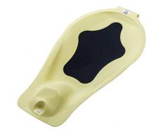Rotho Babydesign TOP/TOP Xtra Transat de Bain, avec Tapis Antidérapant, 0-6 mois, Yellow Delight (Jaune), 20503 0290