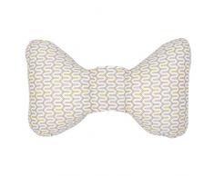Naforye Coussin Support Cervical pour Enfants et Adultes de Voyage pour Voiture et Poussette – 170 g Lucky Yellow