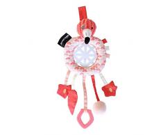 Attrape Rêves déveil Flamingos le Flamand Rose - Ultra Doux - Peluche - Ludique - Jouet éducatif - Convient dès la Naissance - LES DEGLINGOS