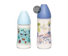 Suavinex Biberon 270 ml + Biberon 360 ml latex 2 unités 204 g