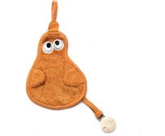 TIMBOO TM-TUTEE-535 5414546070765 Doudou Attache TETINE Canard, 18cm x 14cm, Inca Rust Bronze