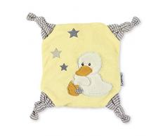 Sterntaler Bouillotte Canard Edda, Âge : Pour les Bébés Dès le 1er Mois, Taille : 22 x 22 cm, Couleur : Jaune