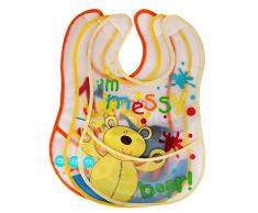 dBb Remond Lot de 3 Bavoirs Unisexe