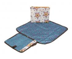 Rosebud London Support de change pour bébé Étoiles Marron