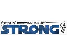 RoomMates Stickers Muraux Star Wars The Force is Strong